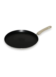 Classy Touch 28cm Non-Stick Tawa Pan With 2 Way Coating, 28x28x2 cm, Grey