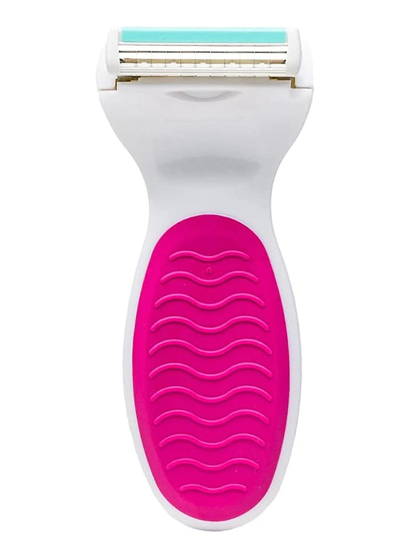 Schick Intuition Silk Effects Razor with 2 Blade Refills, Pink