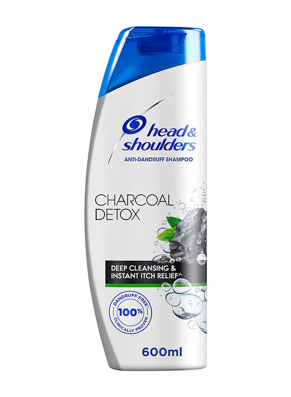 

Head & Shoulders Charcoal Detox Anti-Dandruff Shampoo for Anti Dandruff, 600ml
