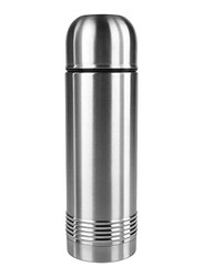 Emsa 700ml Senator Stainless Steel Safe Loc Insulated Flask, 618701600, Silver