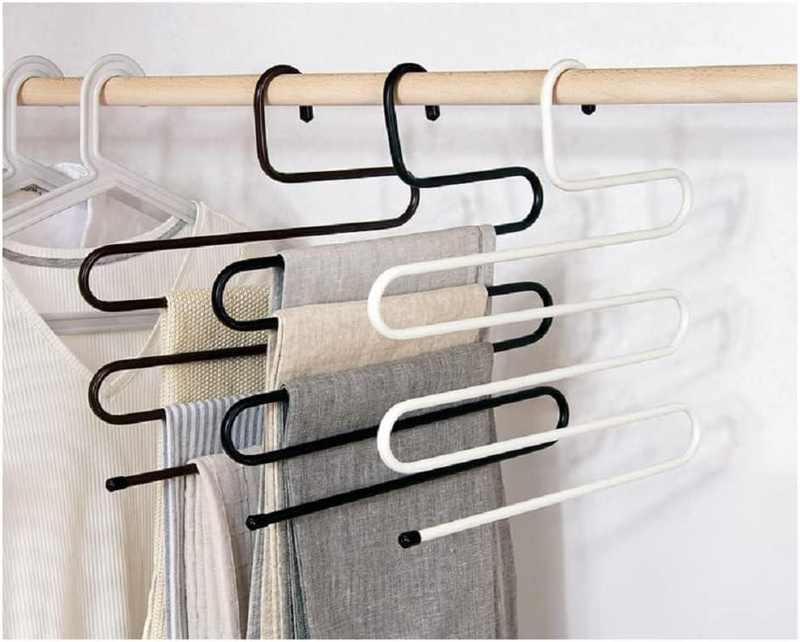 Rahalife S Shaped Multi-Purpose Hangers, Assorted Color
