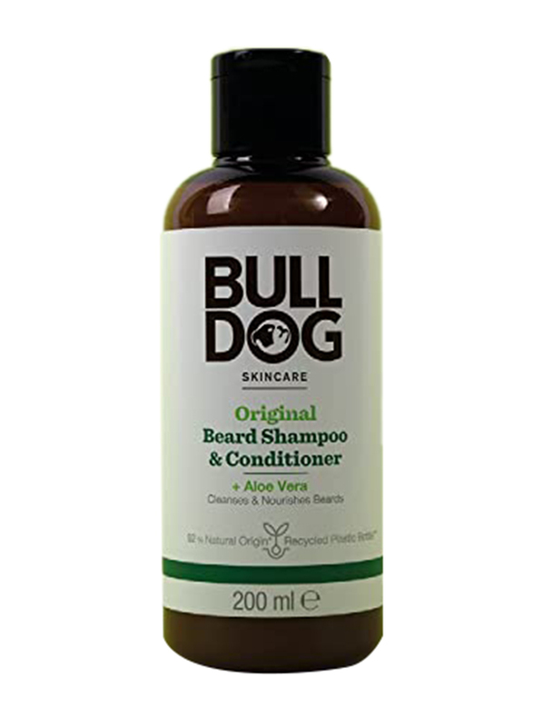 Bulldog Original Beard Shampoo & Conditioner, 200ml