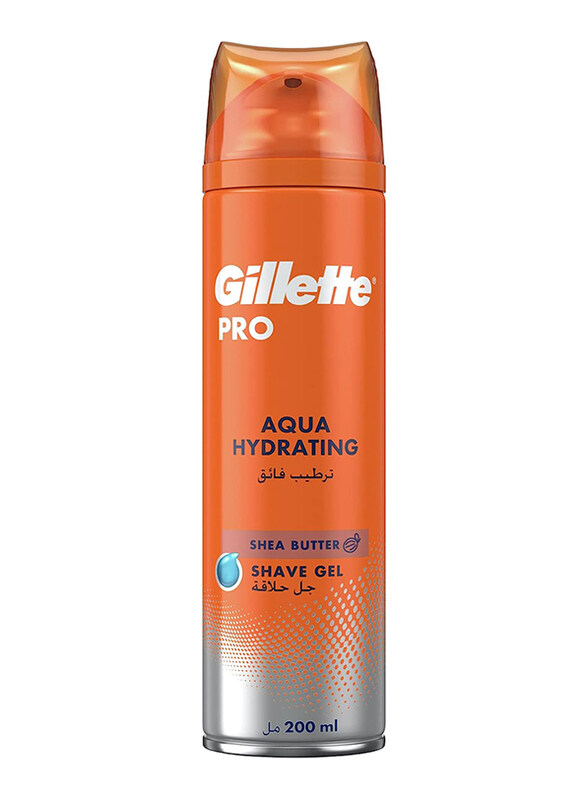 

Gillette Pro Aqua Hydrating Shea Butter Shave Gel, 200ml