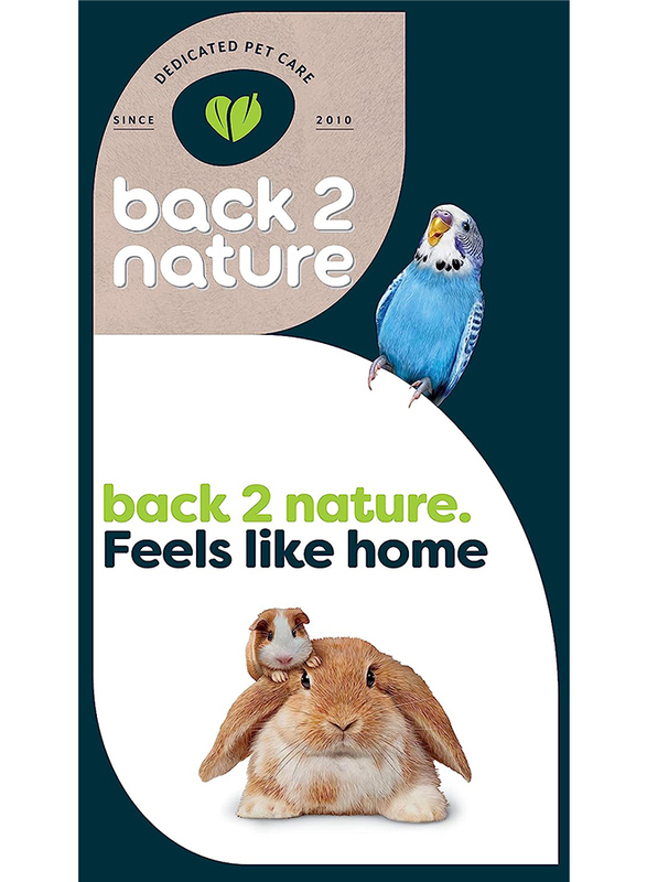 Back 2 Nature Small Animal Bedding & Litter, 10L, Grey