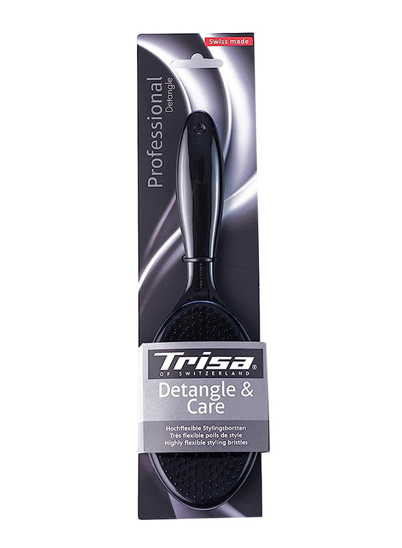 

Trisa Detangle Big Hair Brush with Handle for All Hair Types, 1 Piece