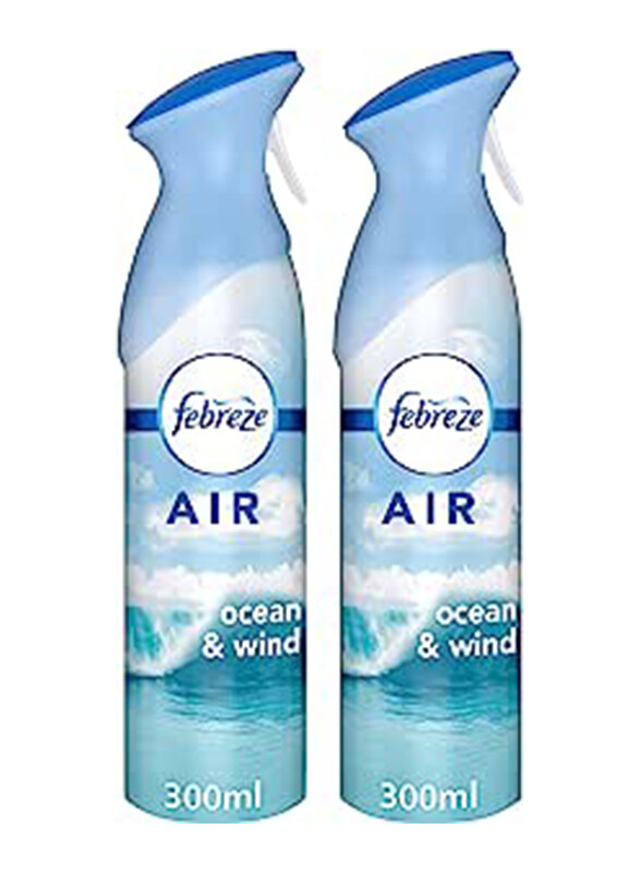 

Febreze Ocean and Wind Air Freshener, 2 x 300ml