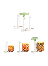 Tescoma 3 Blades Handy Pineapple Slicer, 643652, White/Green