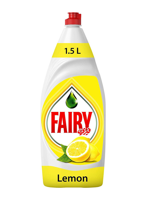 

Fairy Lemon Dish Washing Liquid Soap, 1.5 Liters