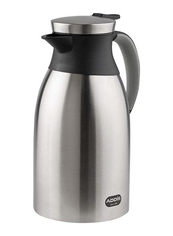 

Emsa Diplomat Flask QP - Silver/Black - 1.8L