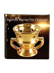 Rahalife Unique Ceramic Incense Burner, Gold