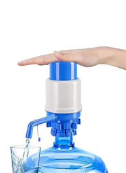 Rahalife Manual Hand Pressure Water Bottles Pump, Blue/White