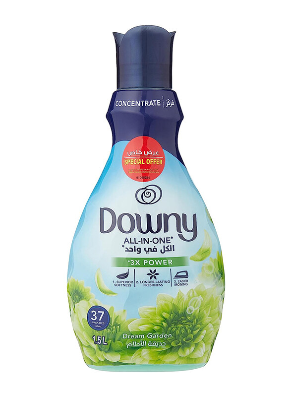 

Downy Concentrate Fabric Softener Dream Garden, 2 x 1.5 Liters
