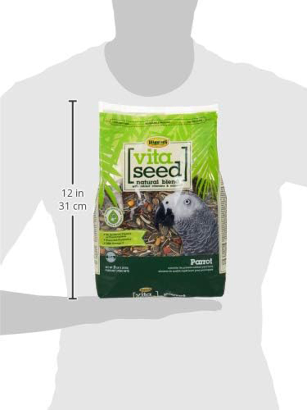 Higgins Vita Seed Natural Blend Parrot Dry Food, 1.36 Kg