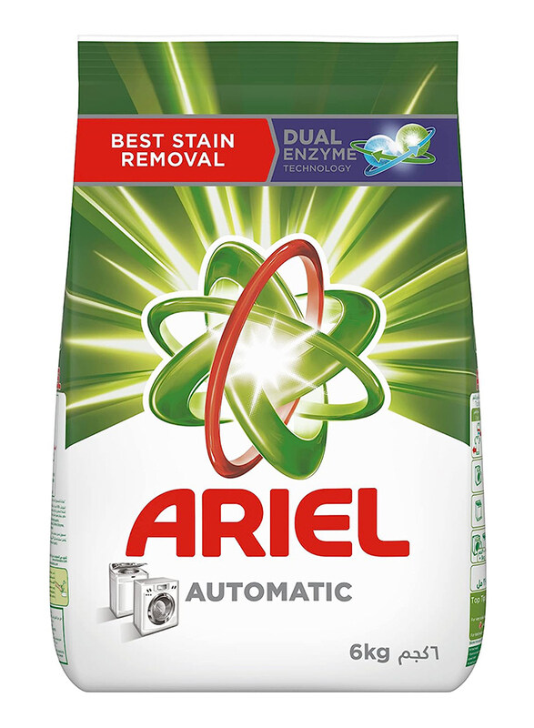 

Ariel Automatic Original Scent Stain-Free Clean Laundry Detergent Powder, 6 Kg