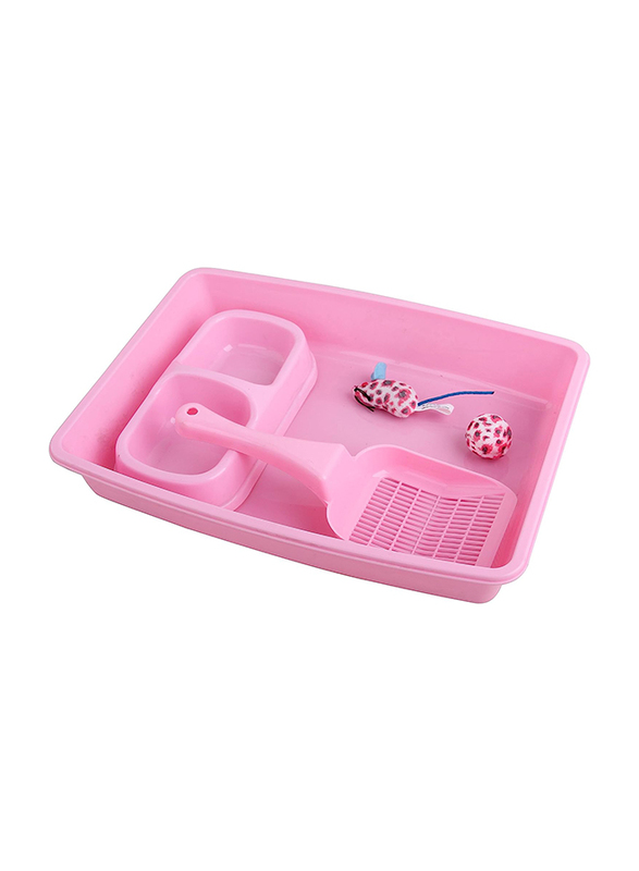 Pawise Kitty Starter Kit, Pink