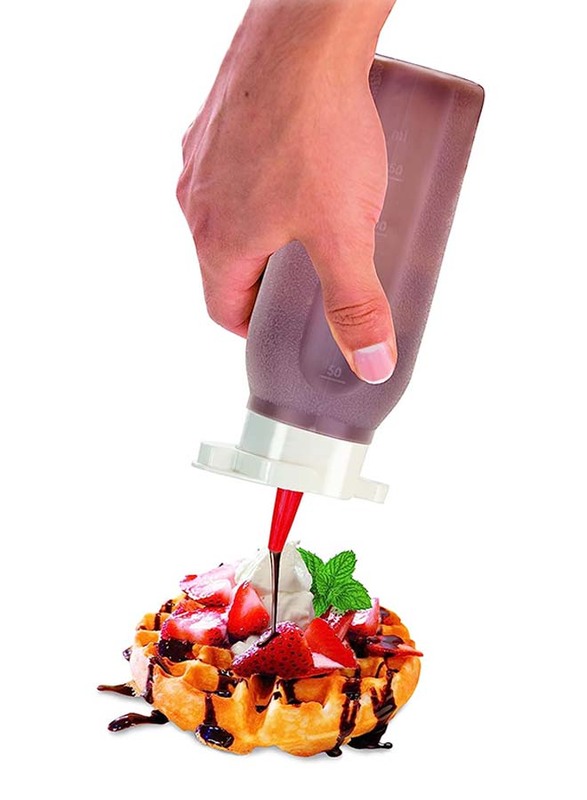 Tescoma Condiment Dispenser with 4 Nozzles, 250/500ml, Multicolour