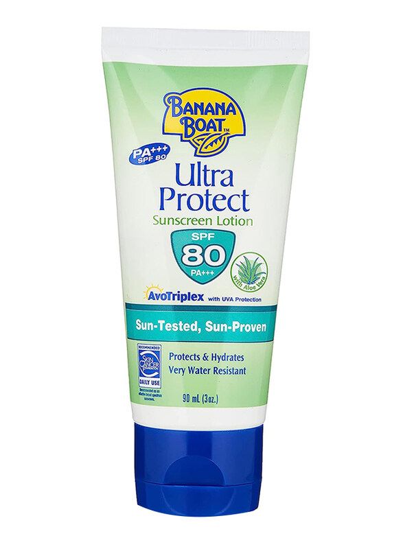 

Banana Boat Ultra Protect Sunscreen Lotion-SPF-80, 90 ml