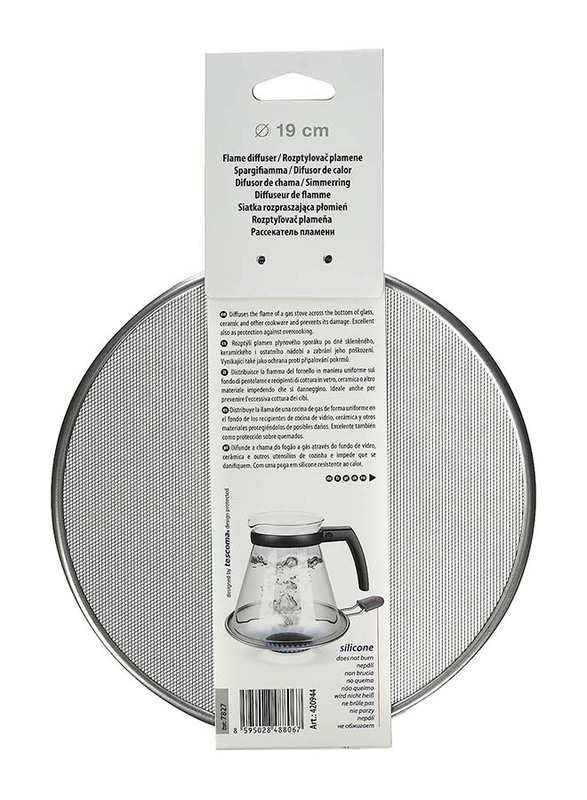 Tescoma 19cm Stainless Steel Flame Diffuser, Grey