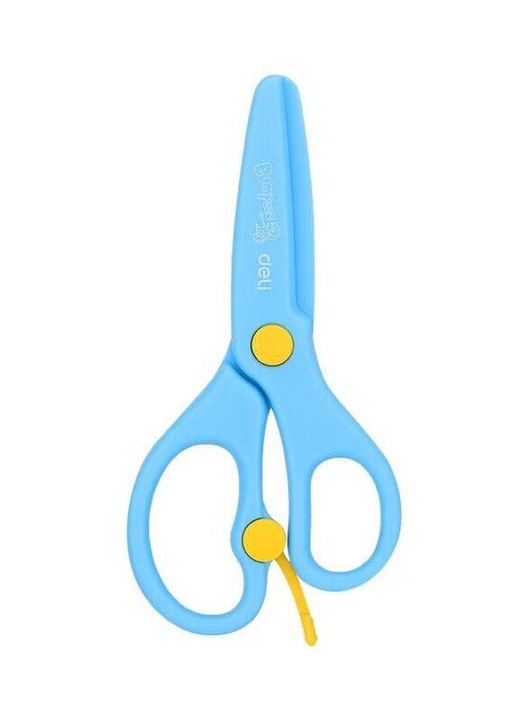 Deli Bumpees Plastic Scissors, Multicolour