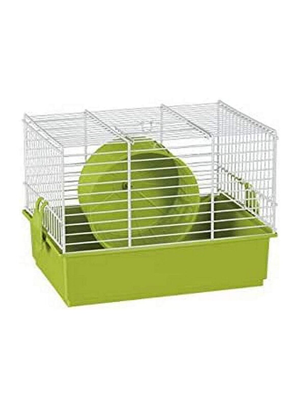 

Voltrega J 76003 Hamster Cage, 910 , Single, White/Pink