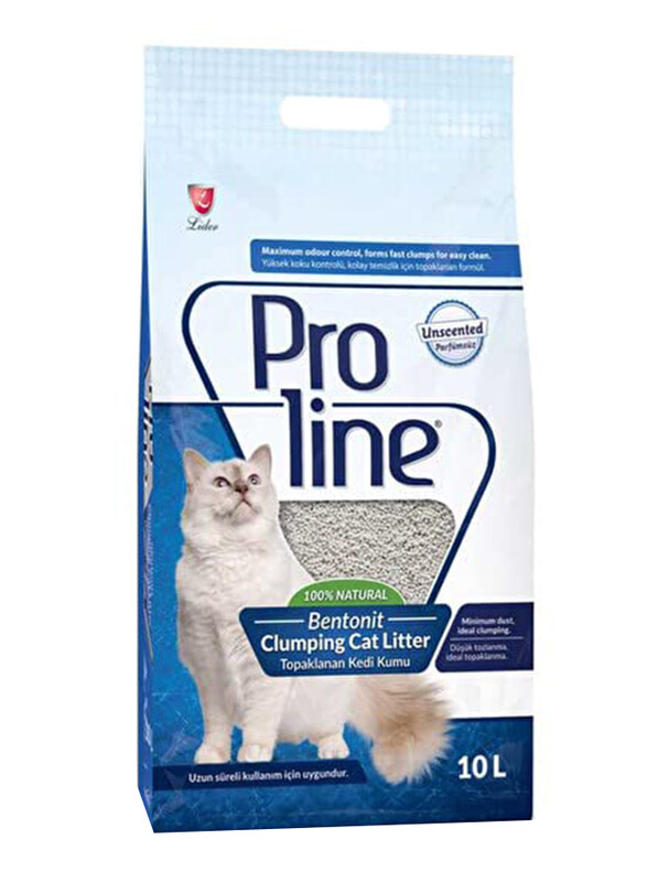 

Proline Clumping Cat Litter Clumping Cat Litter, 10Ls, Grey