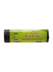 Eco Care Black Garbage Bag Roll, 75 x 103cm, 50 Gallons, 20 Count