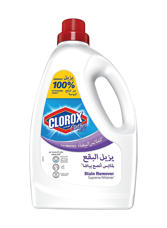 

Clorox Stain Remover & Supreme Whitener, 3 Liters