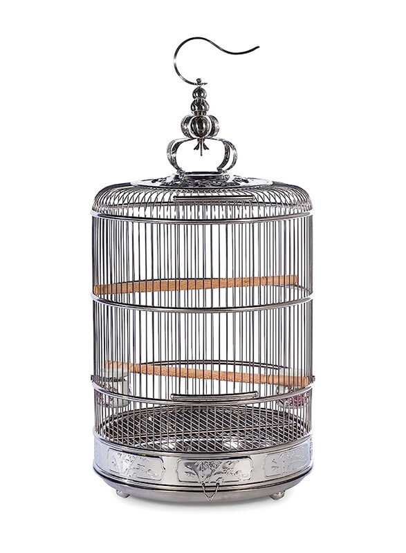

Prevue Empress Stainless Steel Bird Cage Set, 151, Multicolour