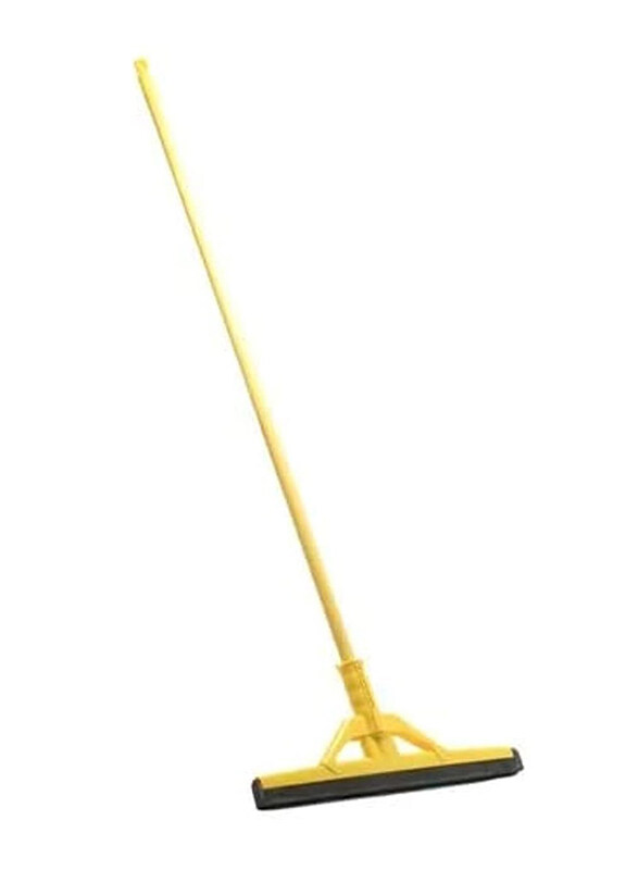 

Classy Touch Floor Wiper with Stick, 130 x 45 x 5cm, Yellow/Black