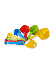 Classy Touch 8-Piece Measuring Cup & Spoon Set, Multicolour