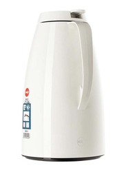 Emsa 1.5 Ltr Basic Quick Tip Vacuum Flask, White