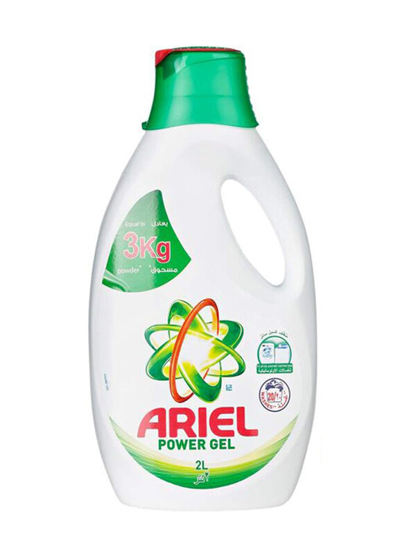 

Ariel Power Gel Washing Detergent, 2 x 2 Liters