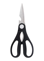 Classy Touch 3-in-1 Purpose Stainless Steel Scissor, Black/Silver