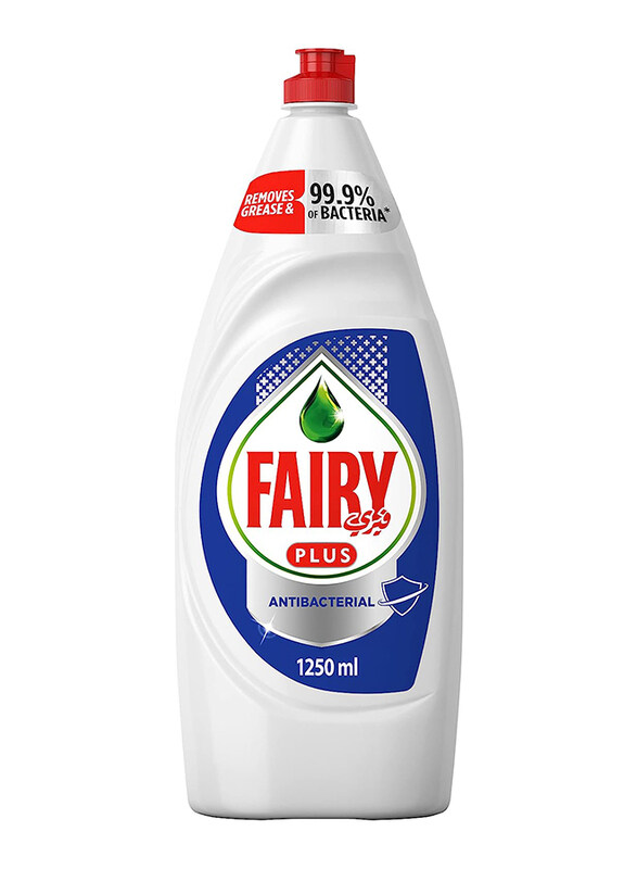 

Fairy Plus Antibacterial Dishwashing Liquid, 1.25 Liters
