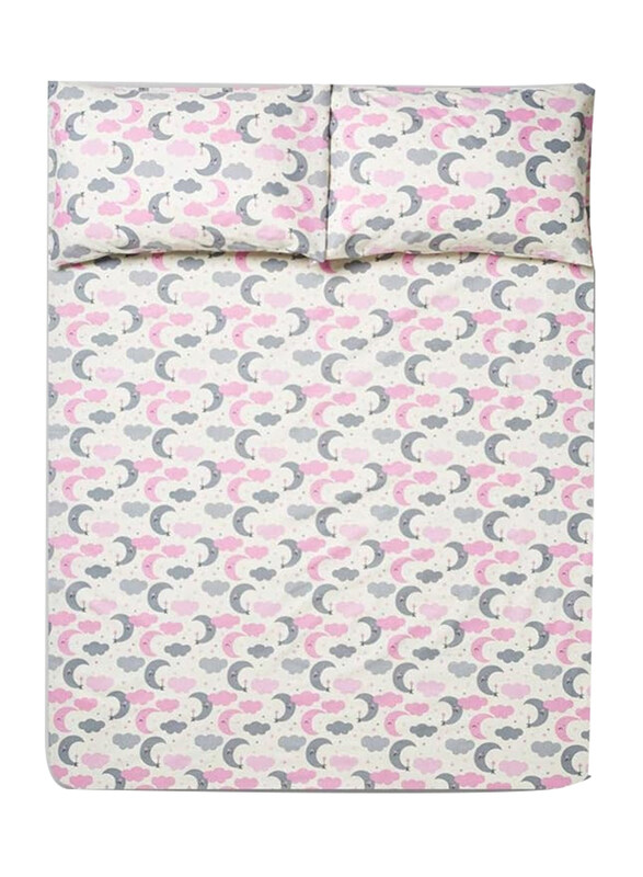 

Aceir 3-Piece Printed Bedsheet Set, One Size, Multicolour