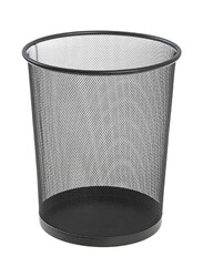 Deluxe Mesh Waste Bin, Medium, Black