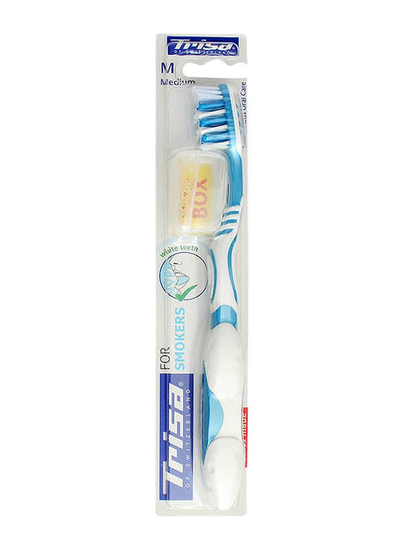 

Trisa Toothbrush for Smokers, Medium, 1 Piece