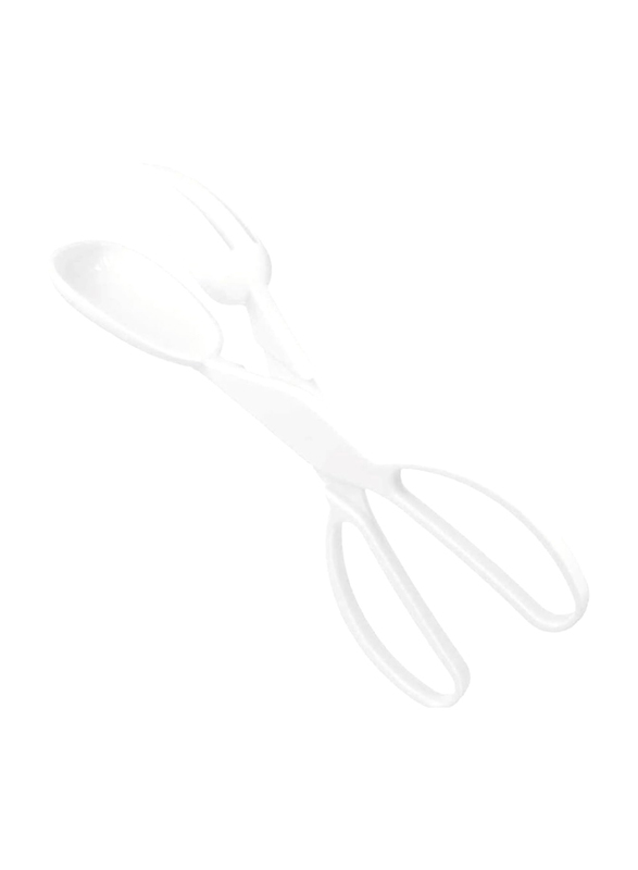 Metaltex Salad Tongs, 253029, White