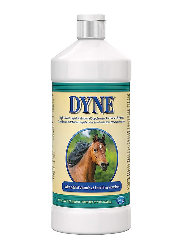 

Dyne High Calorie/Weight Gainer Liquid for Horses, 20512, 32 Oz, Multicolour