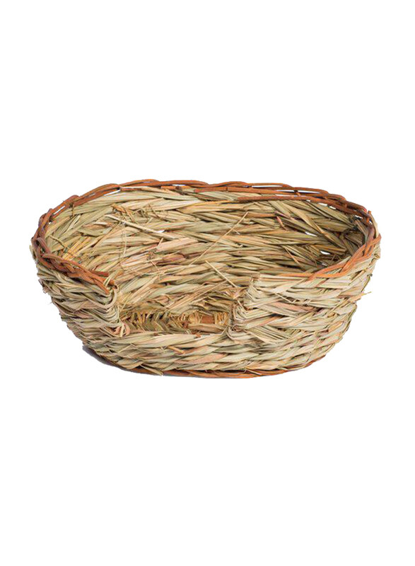 

Prevue Pet Products Oval Pet Nest Woven Natural Grass, Medium, 1071, Beige