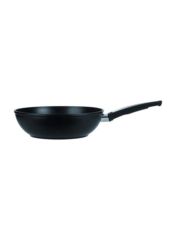 Tescoma 28cm I-Premium Non-Stick Round Wok Pan, 602328, Black