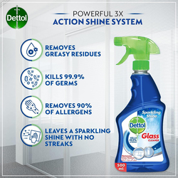 Dettol Glass Cleaner, 500ml