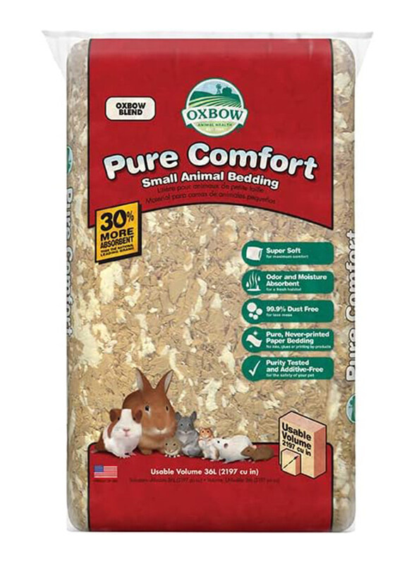 

Oxbow Pure Comfort Small Animal Bedding, 36L, Beige
