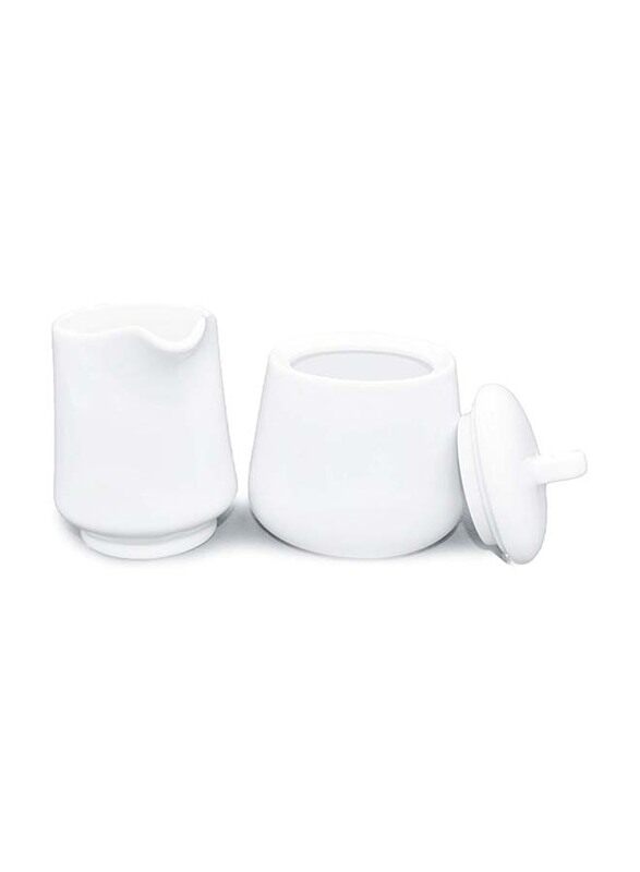 

Gala 2-Piece Porcelain Milk Set, White