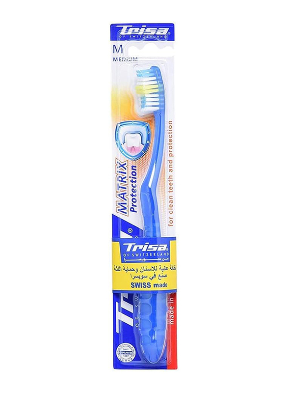 Trisa We Care Medium Tooth Brush