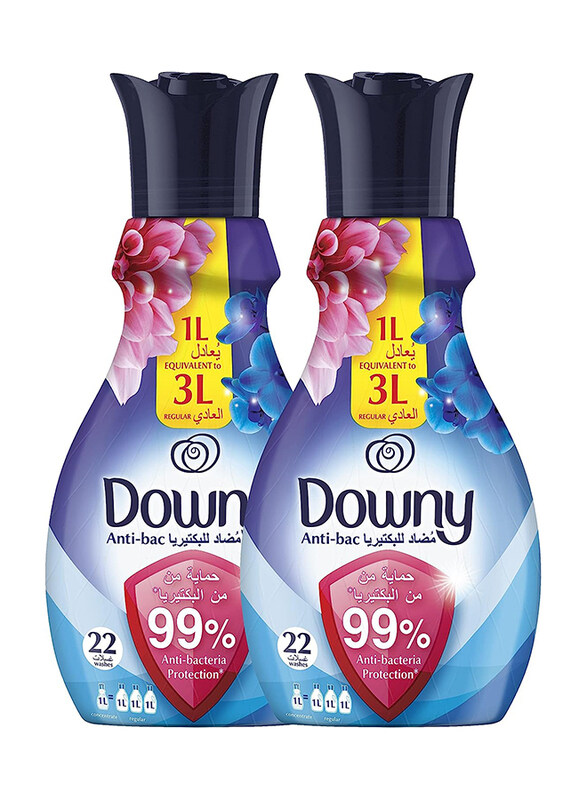 

Downy Antibac Concentrate Fabric Softener, 2 x 880ml