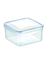 Tescoma Square Food Container, 1.2L, Blue/Clear