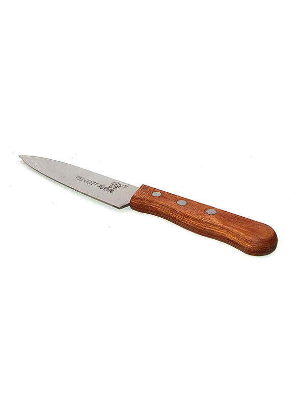 

News Corporation 5-inch Cook Knife, 1529-GC-5, Brown/Silver