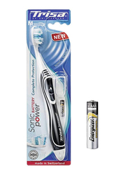 Trisa Sonic Battery Powered Adult Toothbrush, 1 Piece