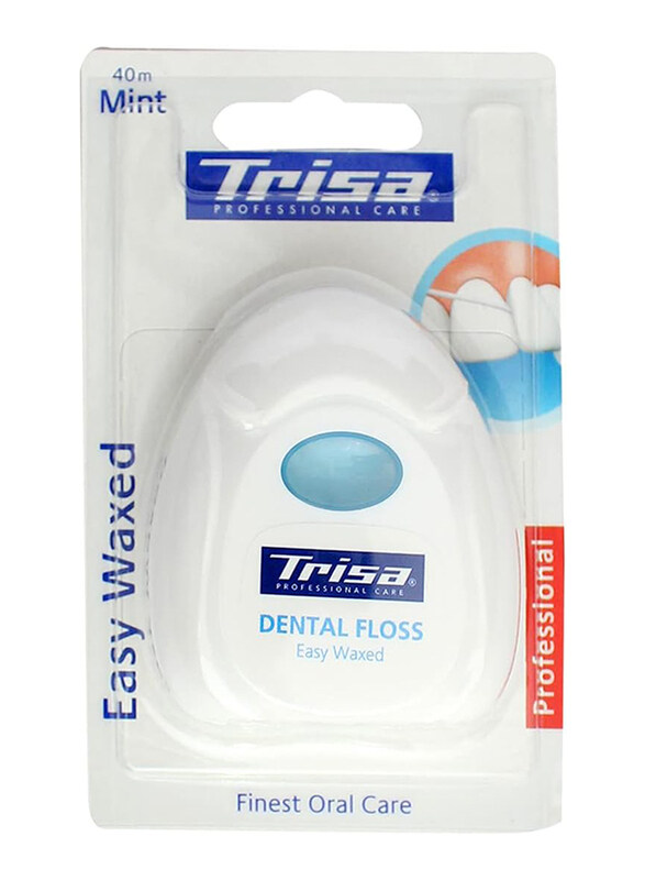 

Trisa Professional Easy Waxed Mint Dental Floss, 40 Meter